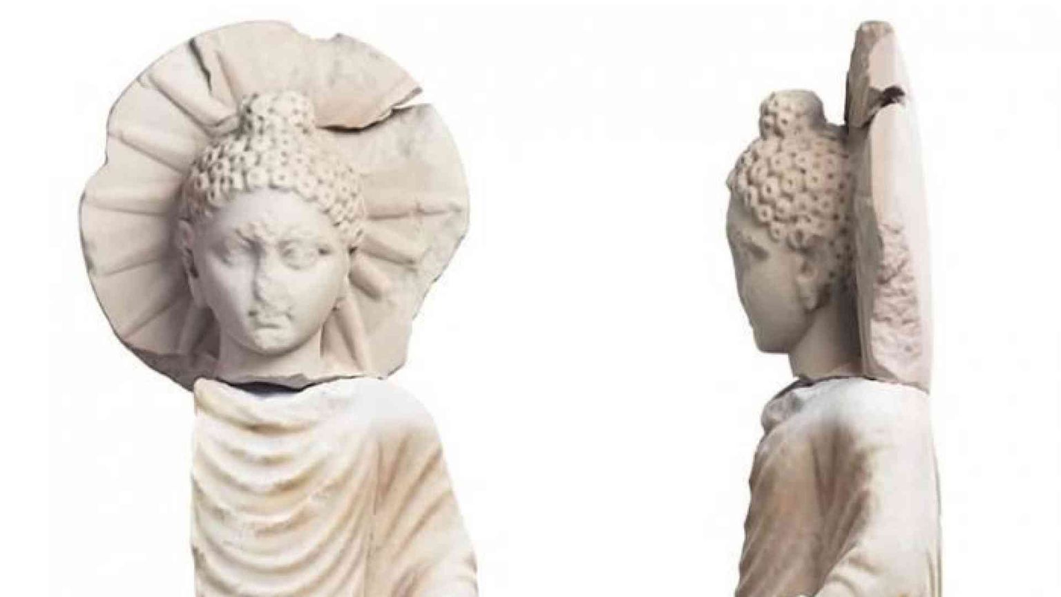 Scoperta in Egitto un'antica statua di Buddha: è la prima fuori dall'Asia