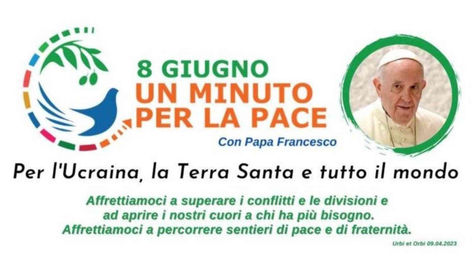 "Un minuto di preghiera" per la pace