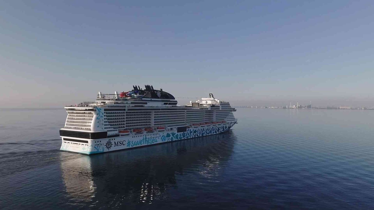 Msc Euribia: la nave da crociera amica dell'ecosistema marino