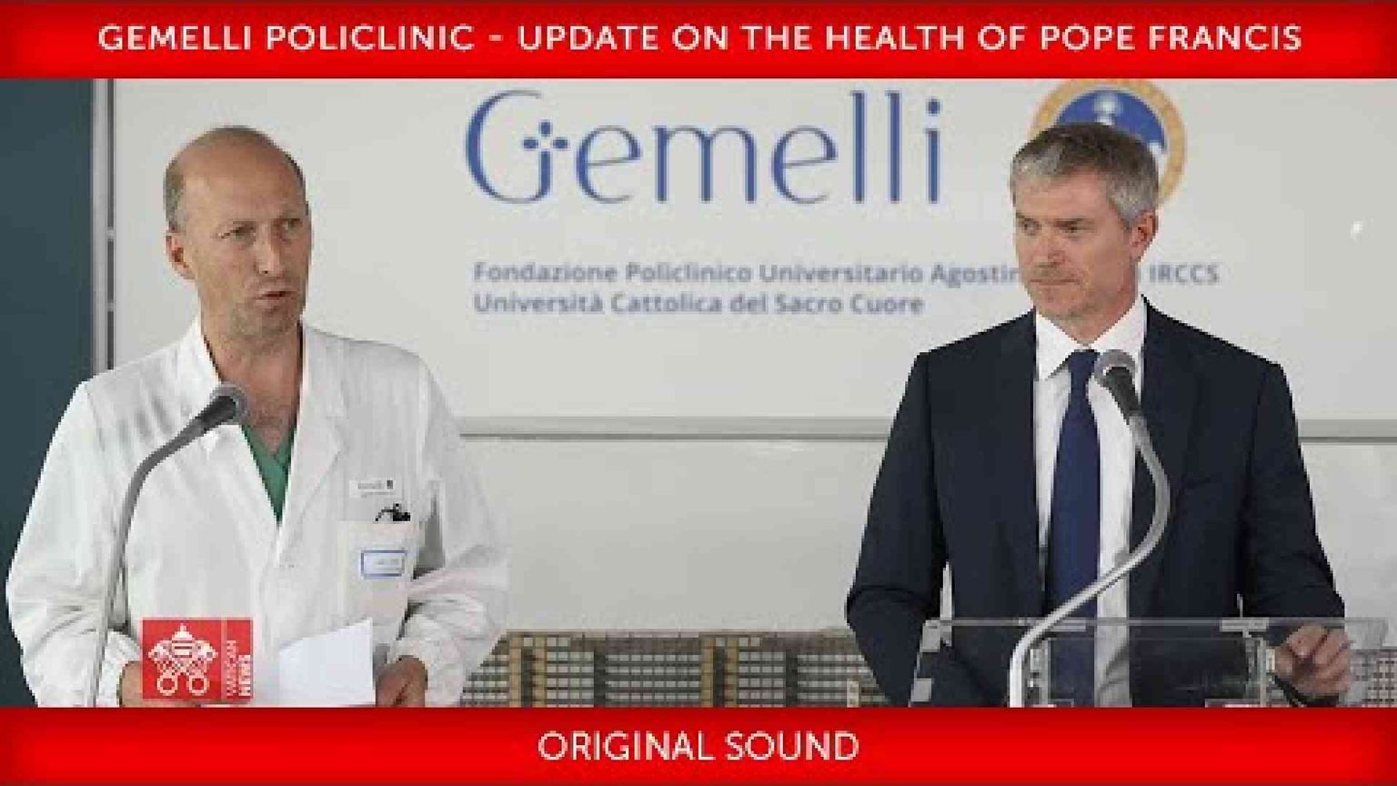 Il portavoce vaticano: il Papa reciterà l'Angelus in privato