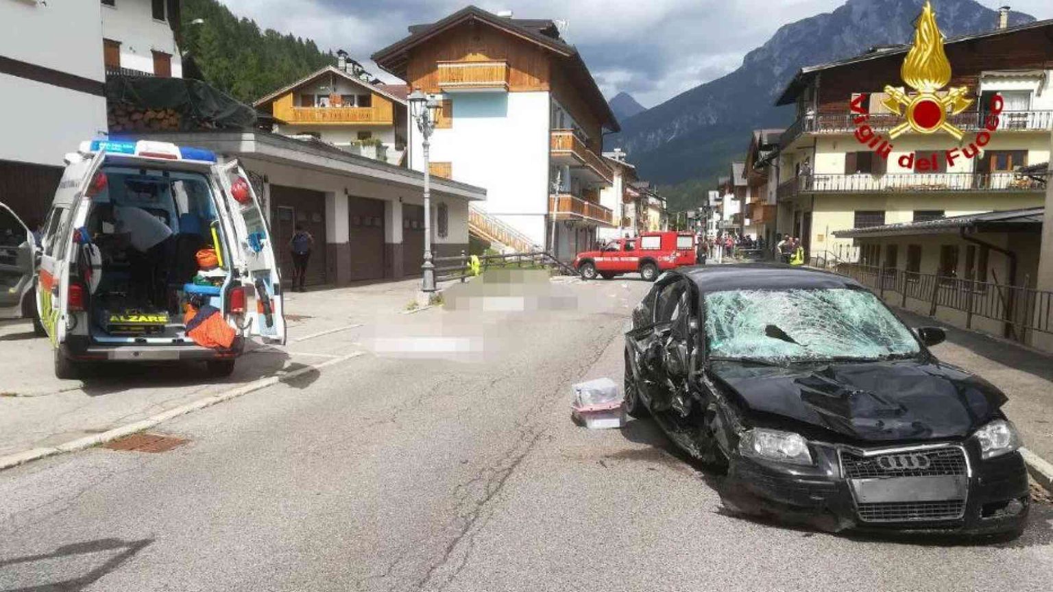 Il piccolo Mattia, suo padre e la nonna falciati sul marciapiede