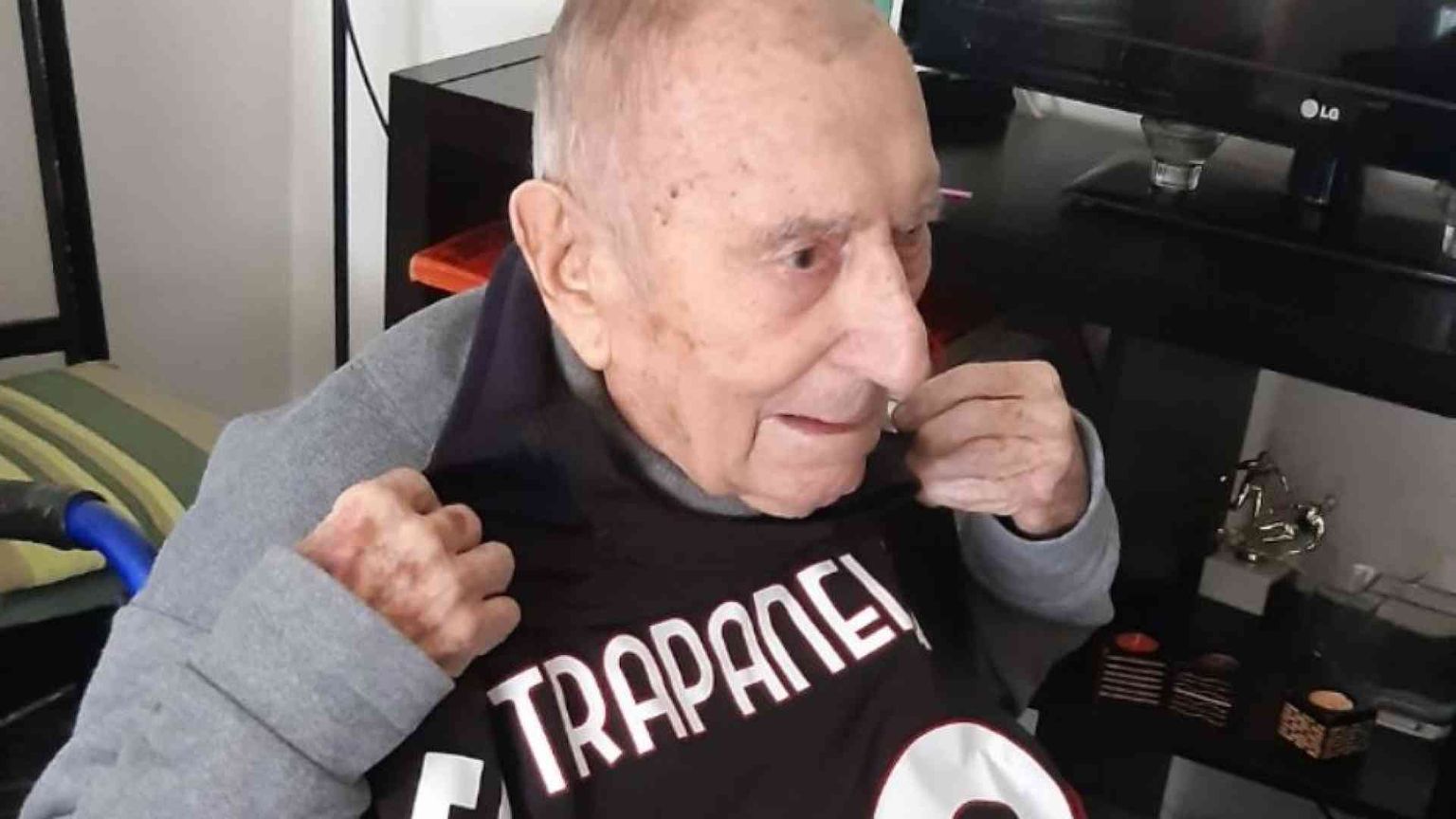 Trapanelli, il nonno della Serie A compie 99 anni