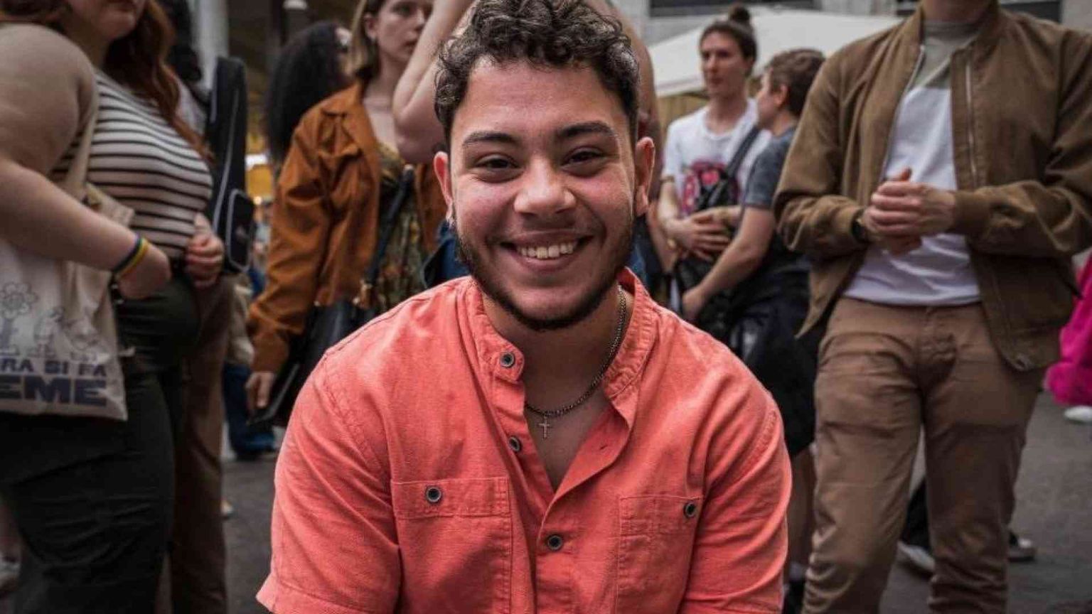 Giona, transgender e disabile, in dialogo con papa Francesco