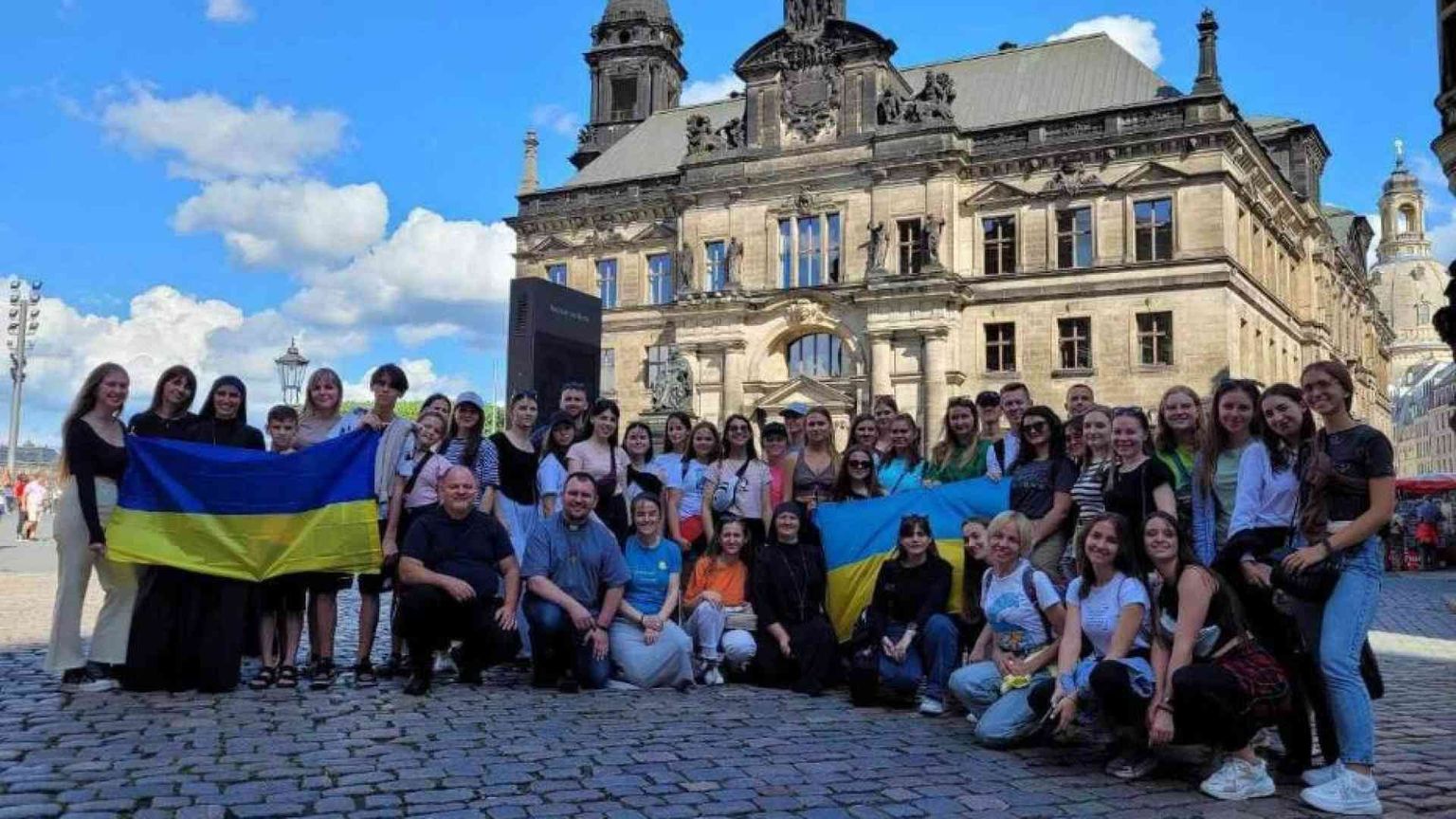 «Noi, ragazzi dell'Ucraina fra rabbia e dolore. Chiederemo di pregare per la pace»