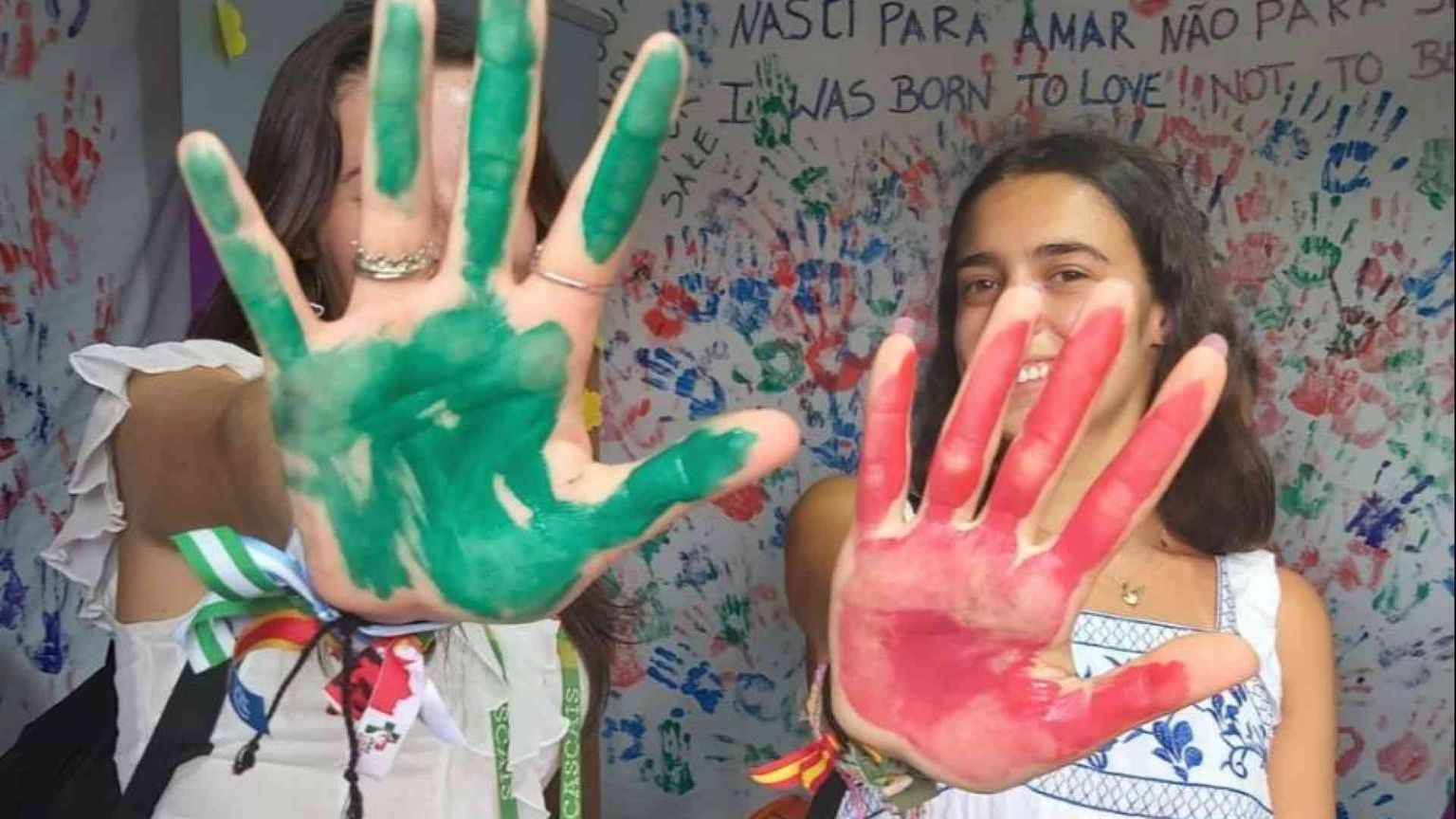 Street art alla Gmg, i giovani: vogliamo essere ambasciatori contro la tratta