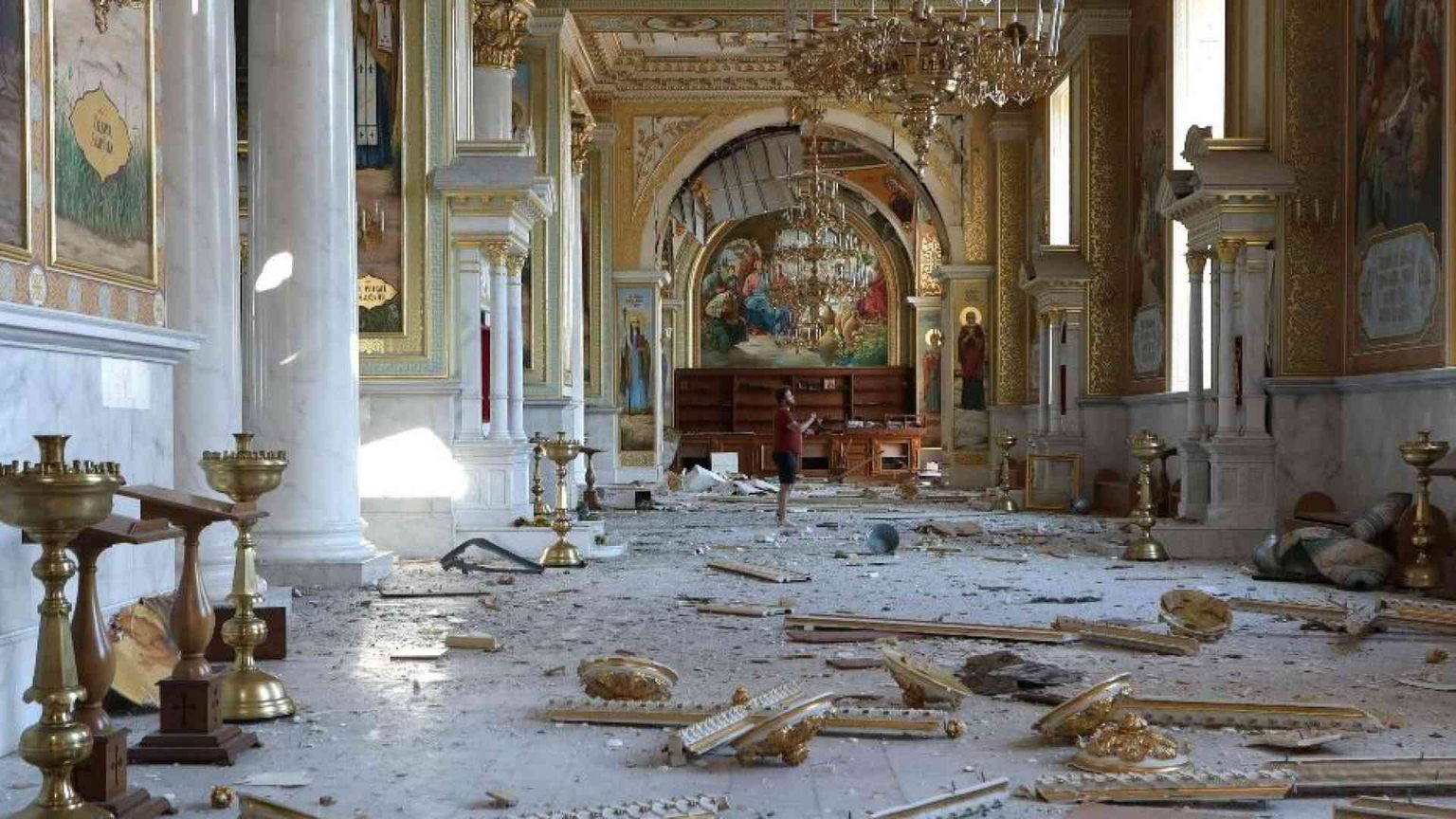 Tecnici italiani per il restauro della cattedrale di Odessa