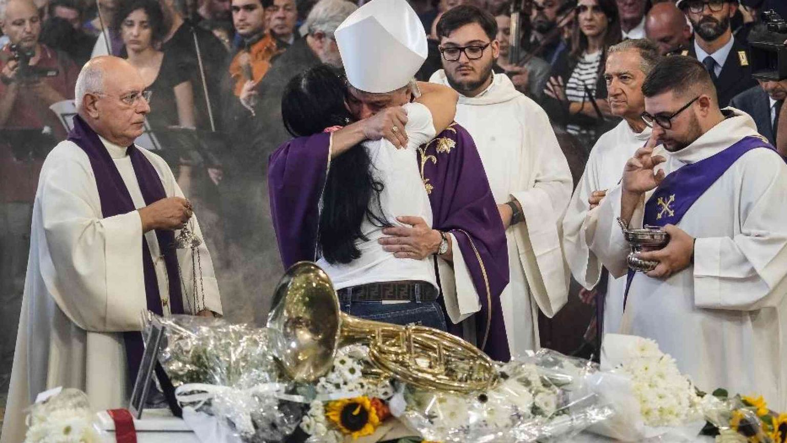 Musicista ucciso, l'arcivescovo Battaglia: «Perdonami, non ho fatto abbastanza»