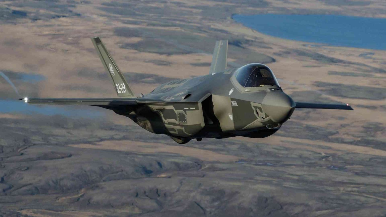 Il pilota dell'F-35 precipitato negli Usa ha chiamato il "911"