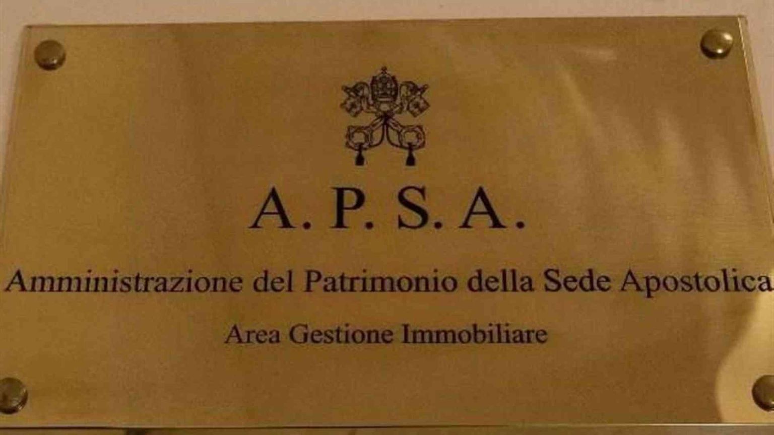 Nuovo presidente all'Apsa. Piccinotti succede a Galantino