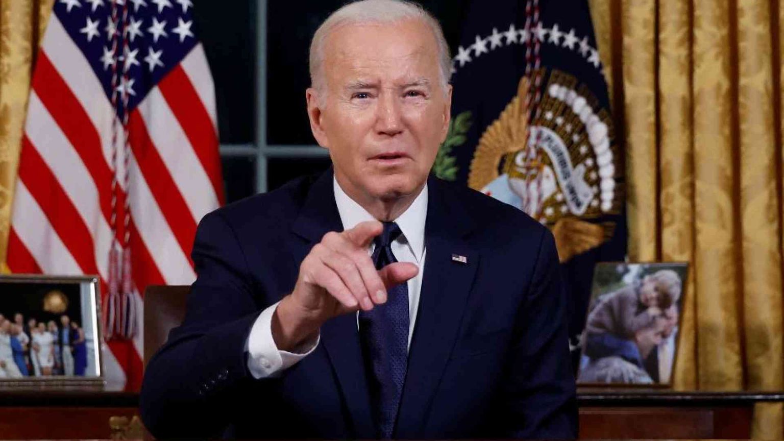 Biden: Hamas e Putin vogliono annientare le democrazie. «60 miliardi per Kiev»
