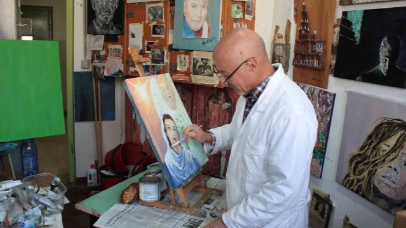 «Dall’ergastolo il mio dono al Papa: un quadro che ho dipinto pregando»