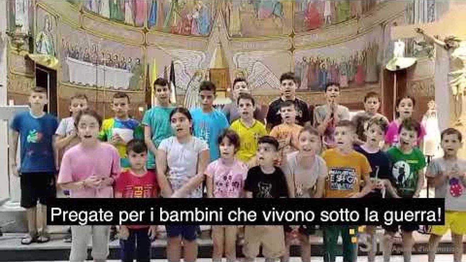 I bambini di Gaza mandano un video al Papa: «Grazie per le tue preghiere»