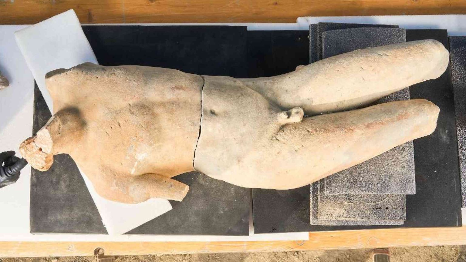 Nuove scoperte a San Casciano: dagli scavi emerge una statua di Apollo