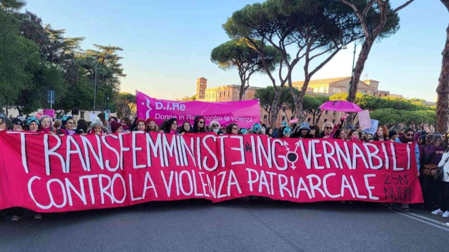 Al Circo Massimo per dire no ai femminicidi. Ma la causa palestinese divide