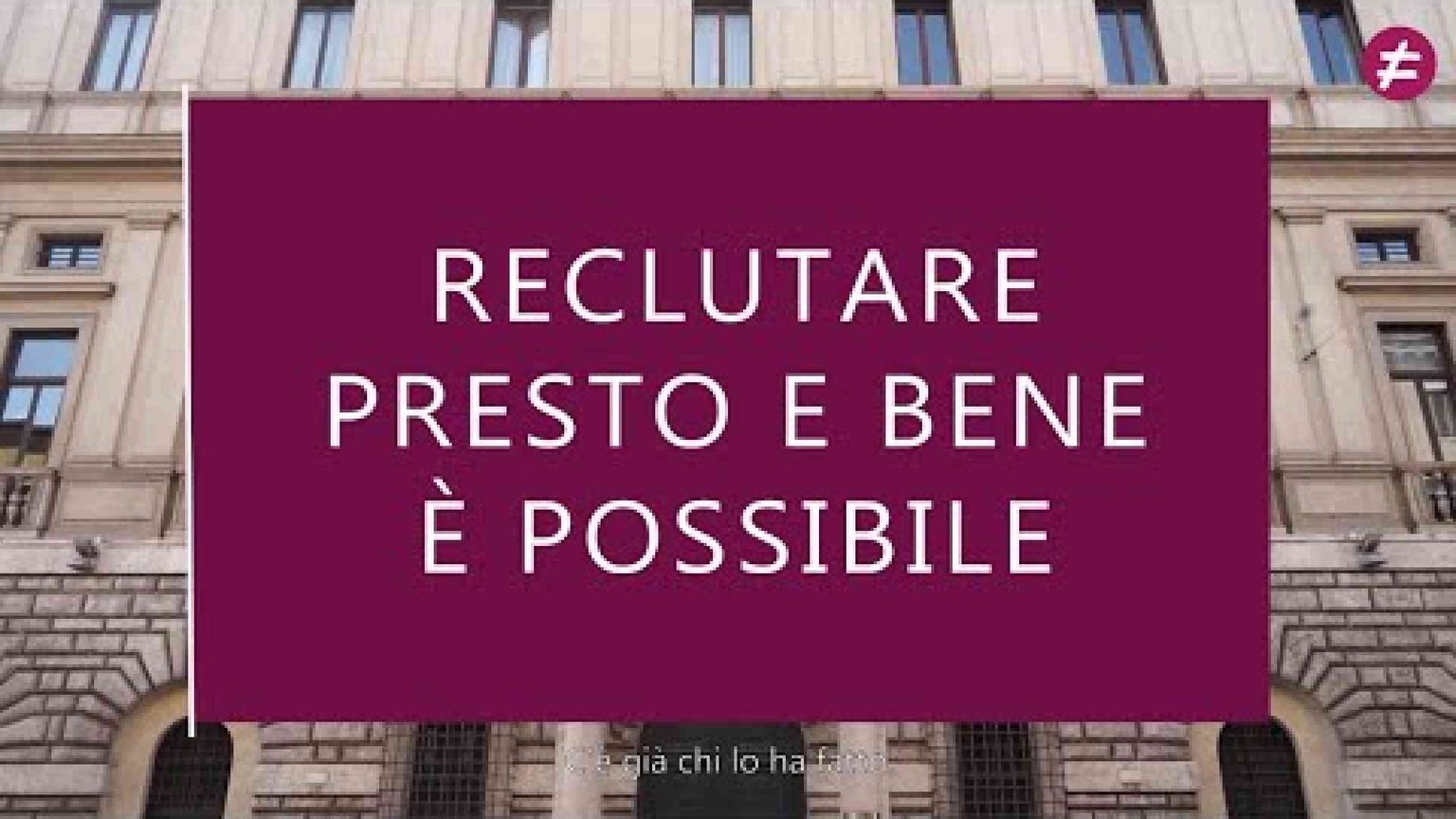 Dal Forum DD un documentario per rinnovare la pubblica amministrazione