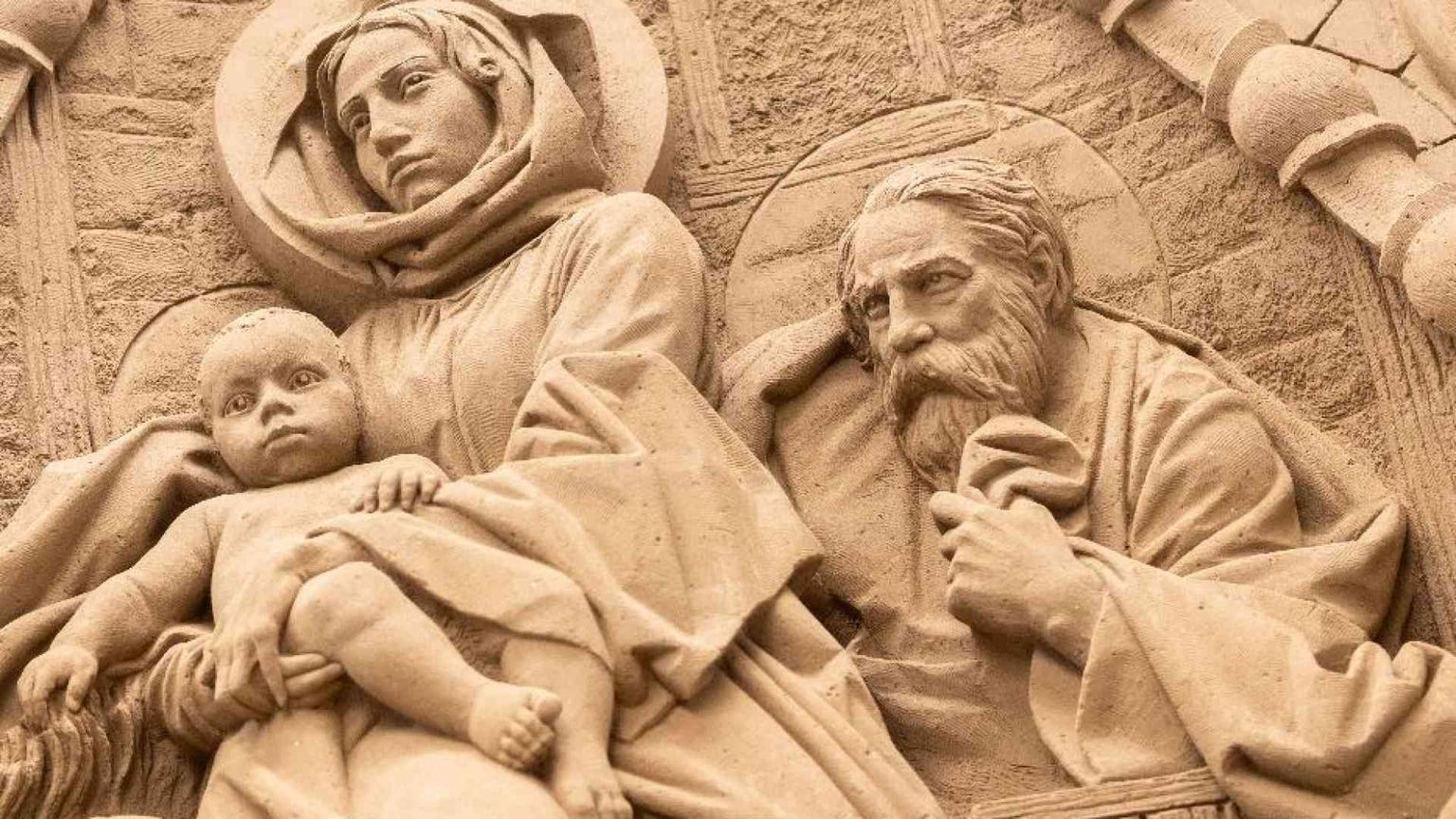 A Jesolo il presepe di sabbia che unisce Assisi a Betlemme