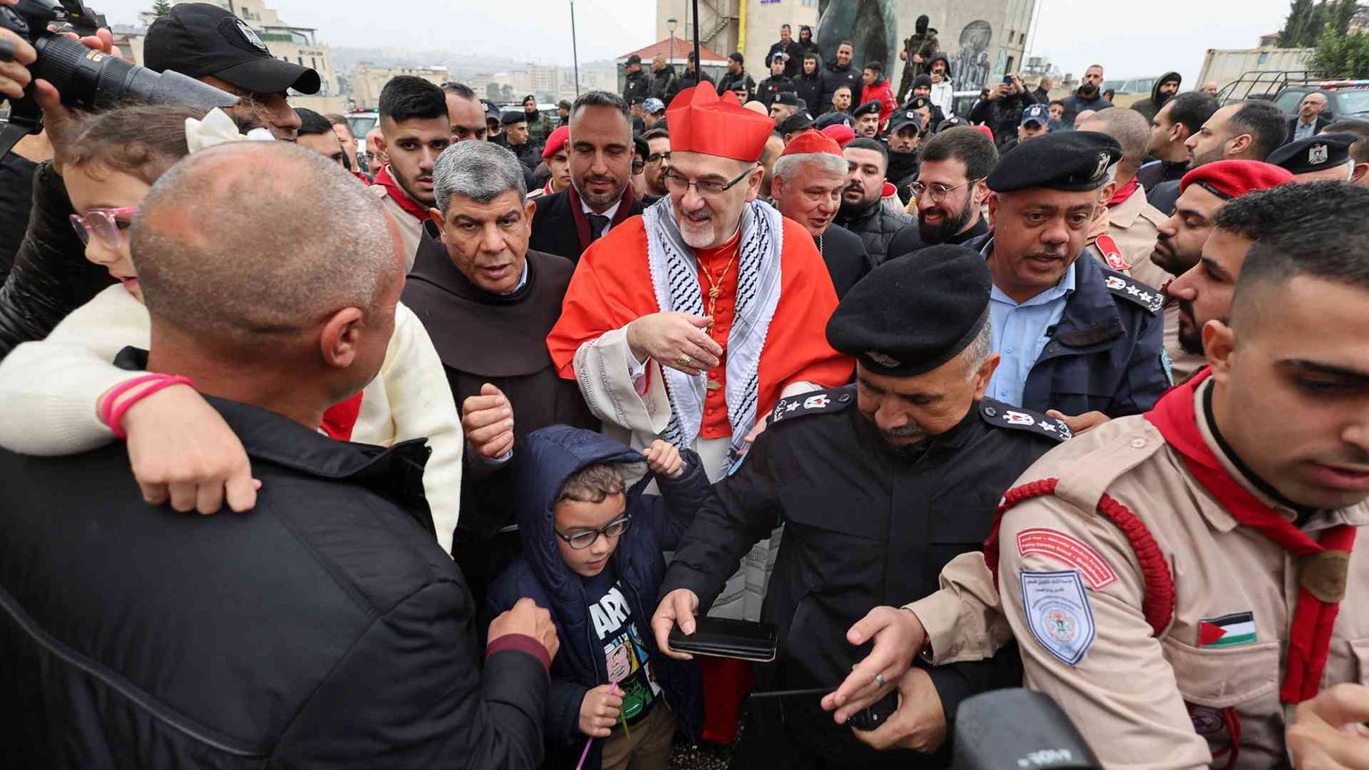 L'omelia di Pizzaballa nella notte di Natale