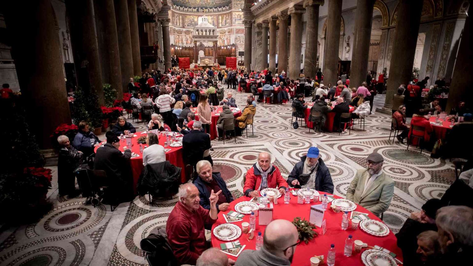 Sant'Egidio, pranzo per 80mila in Italia e 250mila nel mondo
