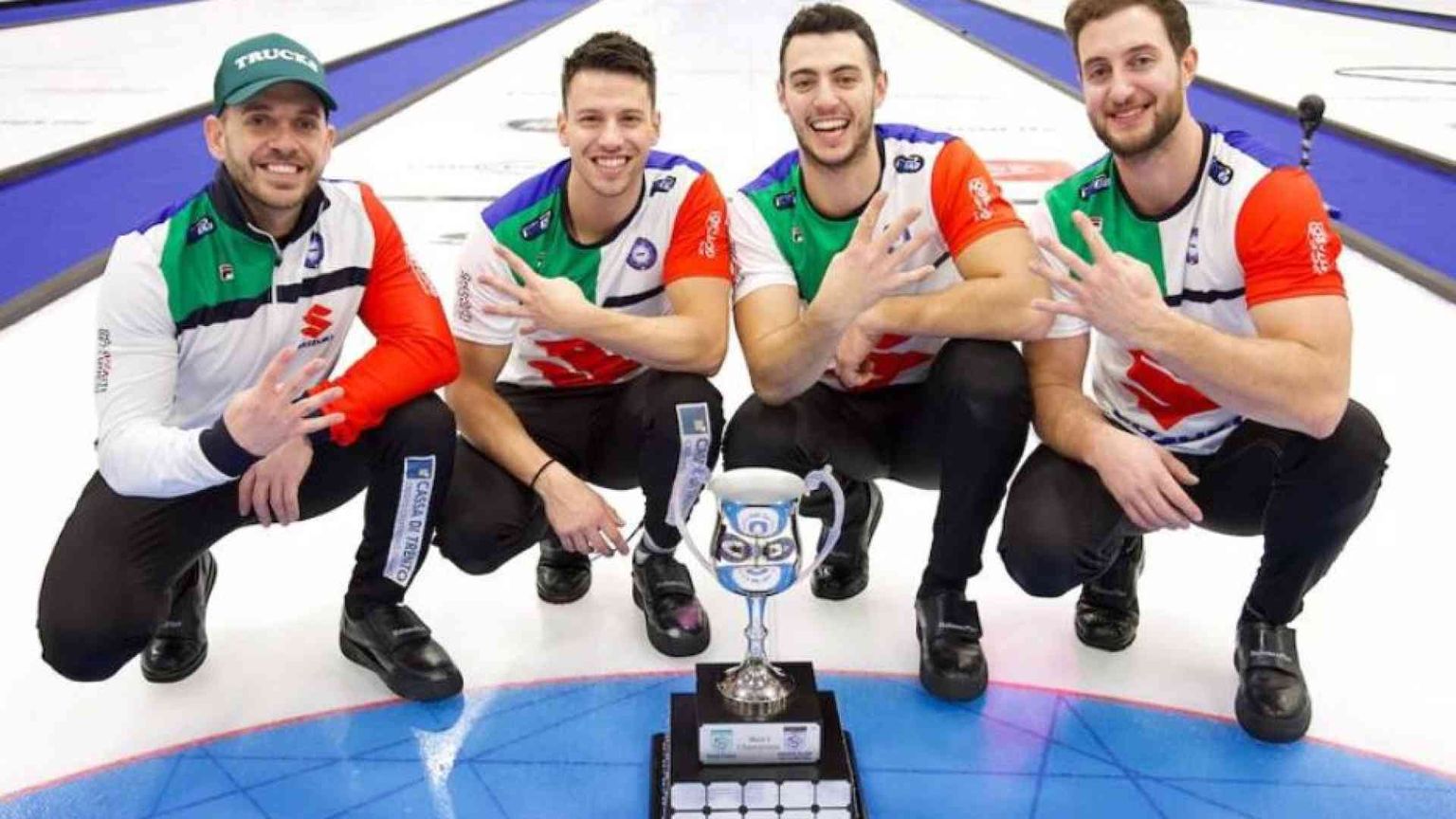 Curling: la Nazionale italiana è in cima al ranking mondiale