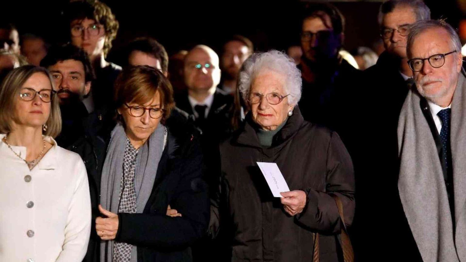 Segre al Binario 21: «Non rispondo in quanto ebrea delle azioni di Israele»