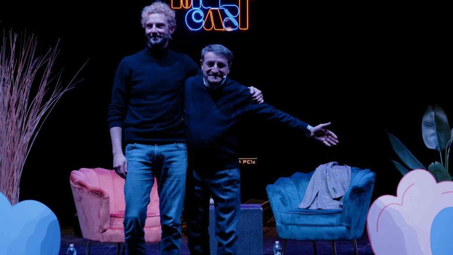 Poretti-D'Avenia, dialogo a teatro sulla scuola, la vita e Dio