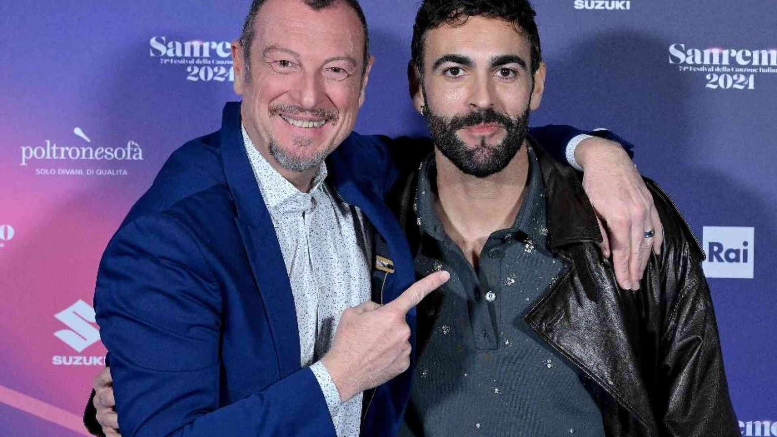 Il Festival è iniziato. Amadeus: amo questo pubblico