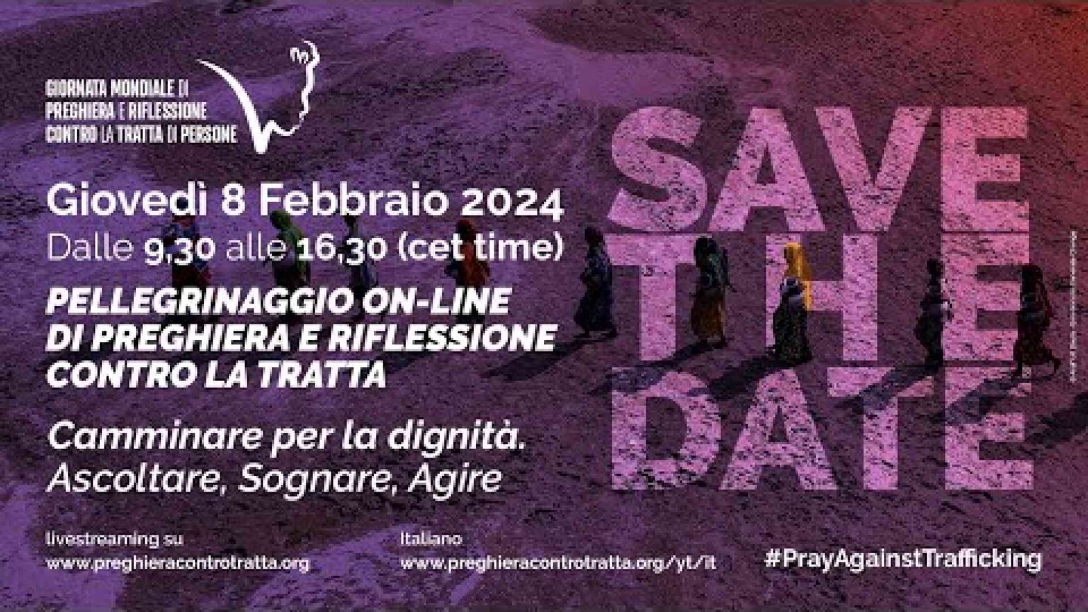 Contro il traffico degli esseri umani una maratona sul web