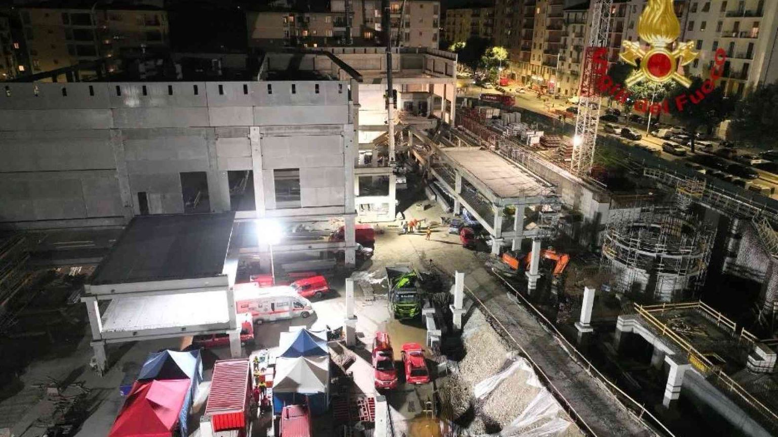 Trovato il corpo del quinto operaio