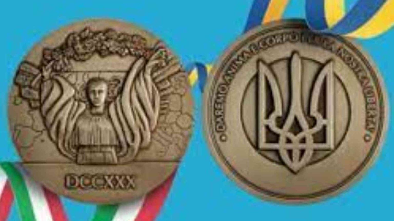 Una medaglia della Zecca per la resistenza ucraina