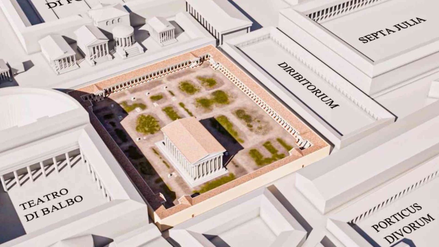 Svelata la Porticus Minucia a Roma: le foto e le ricostruzioni