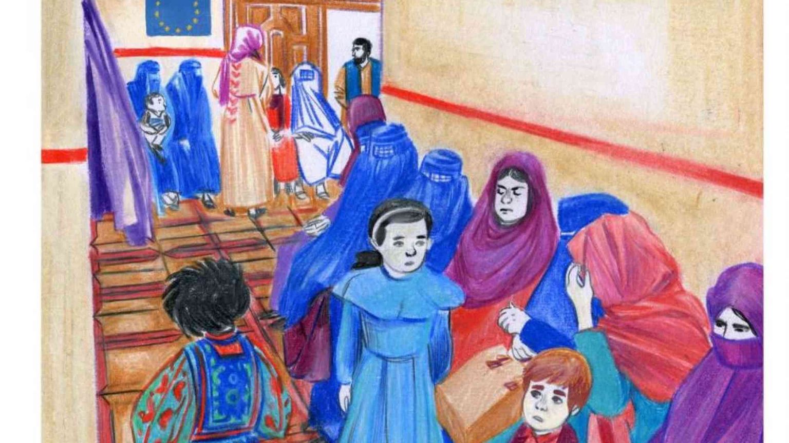 Curarsi in Afghanistan, il fumetto di Emergency