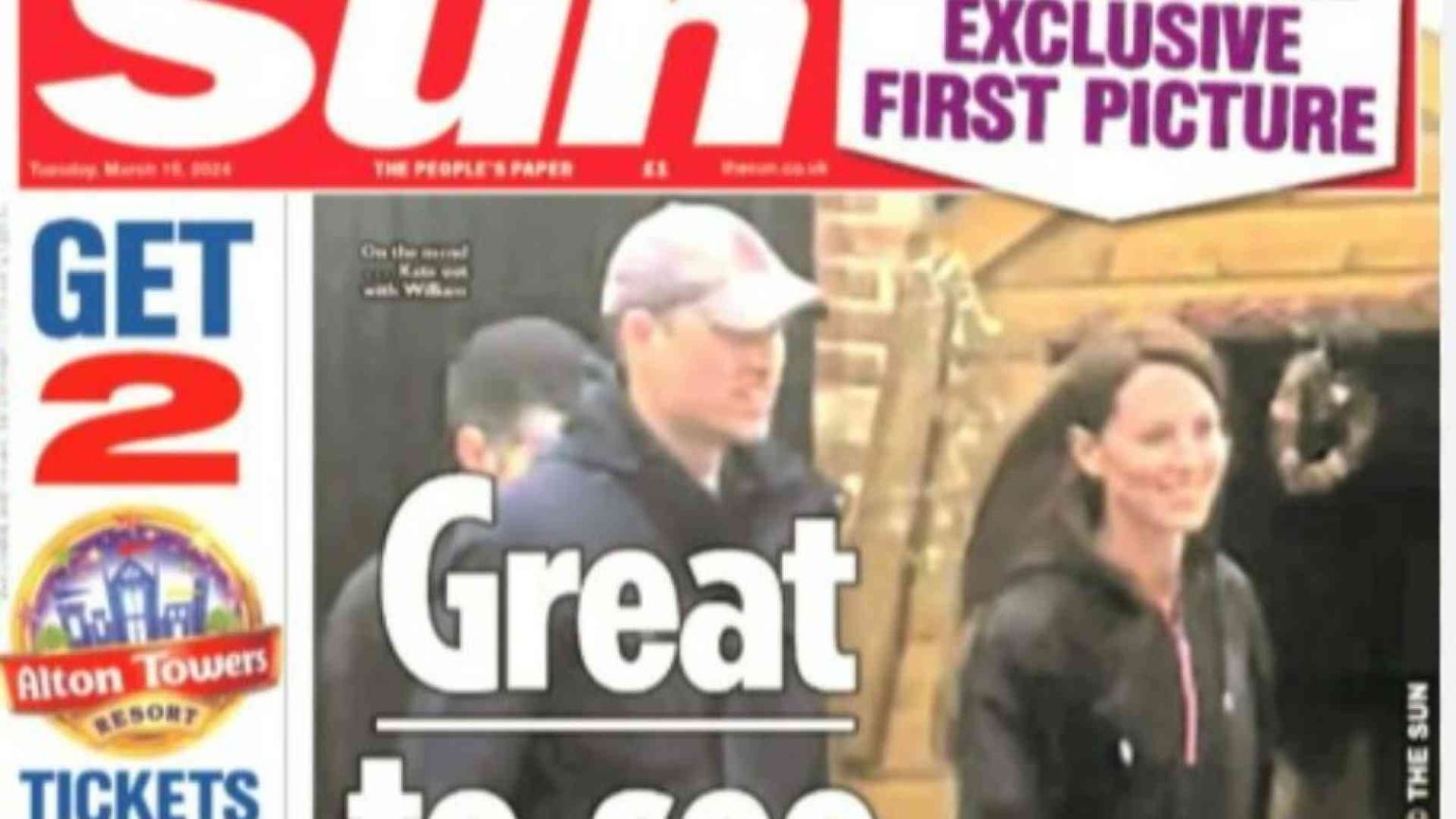 Il video di Kate sorridente al mercato con William metterà fine ai dubbi?