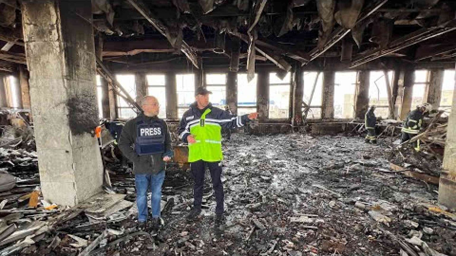 Viaggio nell’orrore di Kharkiv, massacrata dai bombardamenti russi