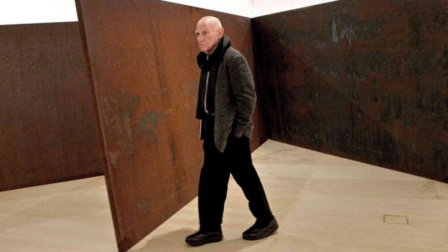 Addio a Richard Serra, maestro del minimalismo