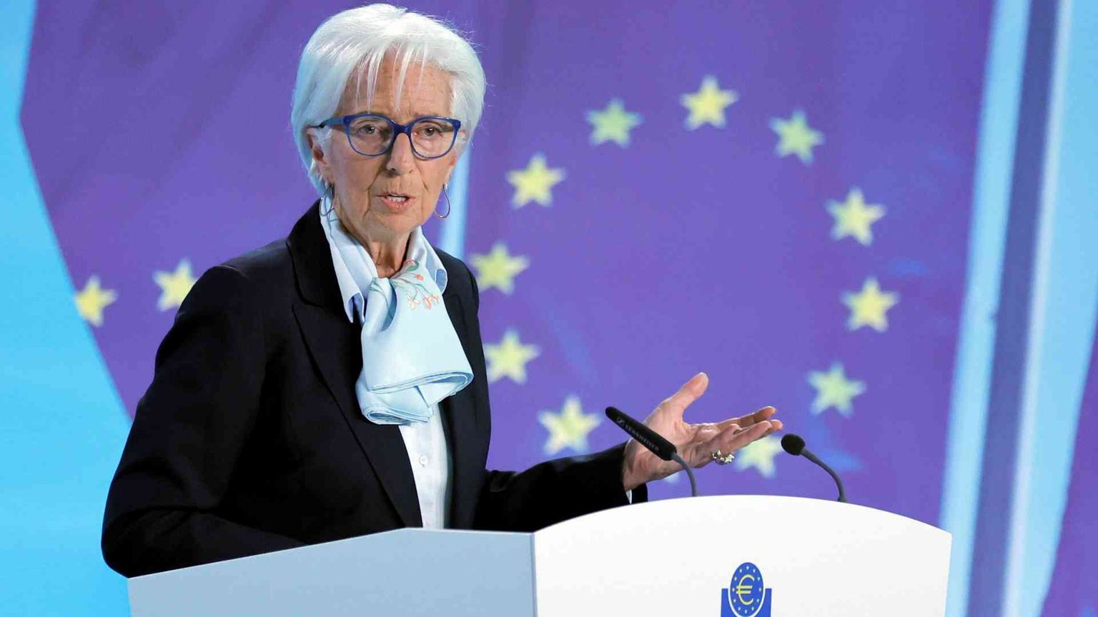 La Bce tiene i tassi fermi ma si prepara al taglio di giugno