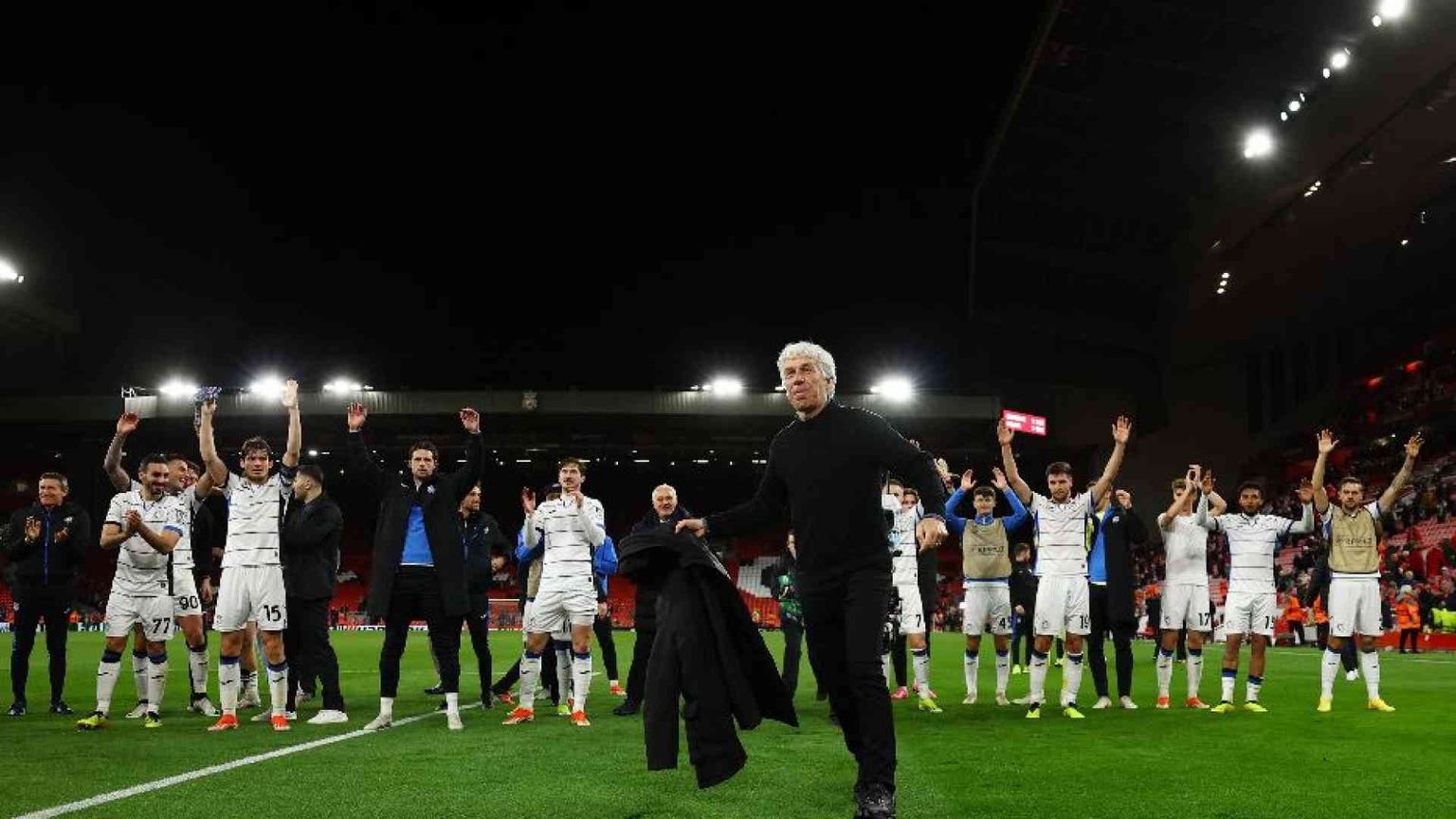 Atalanta nella storia: vince 3 a 0 a Liverpool