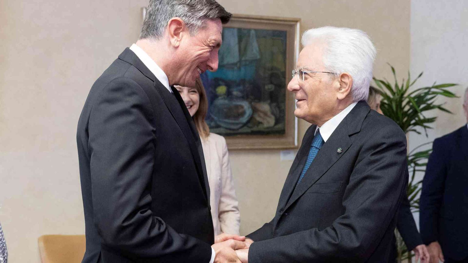 Mattarella: da Italia e Slovenia modello di pace. La Ue dia risposte concrete