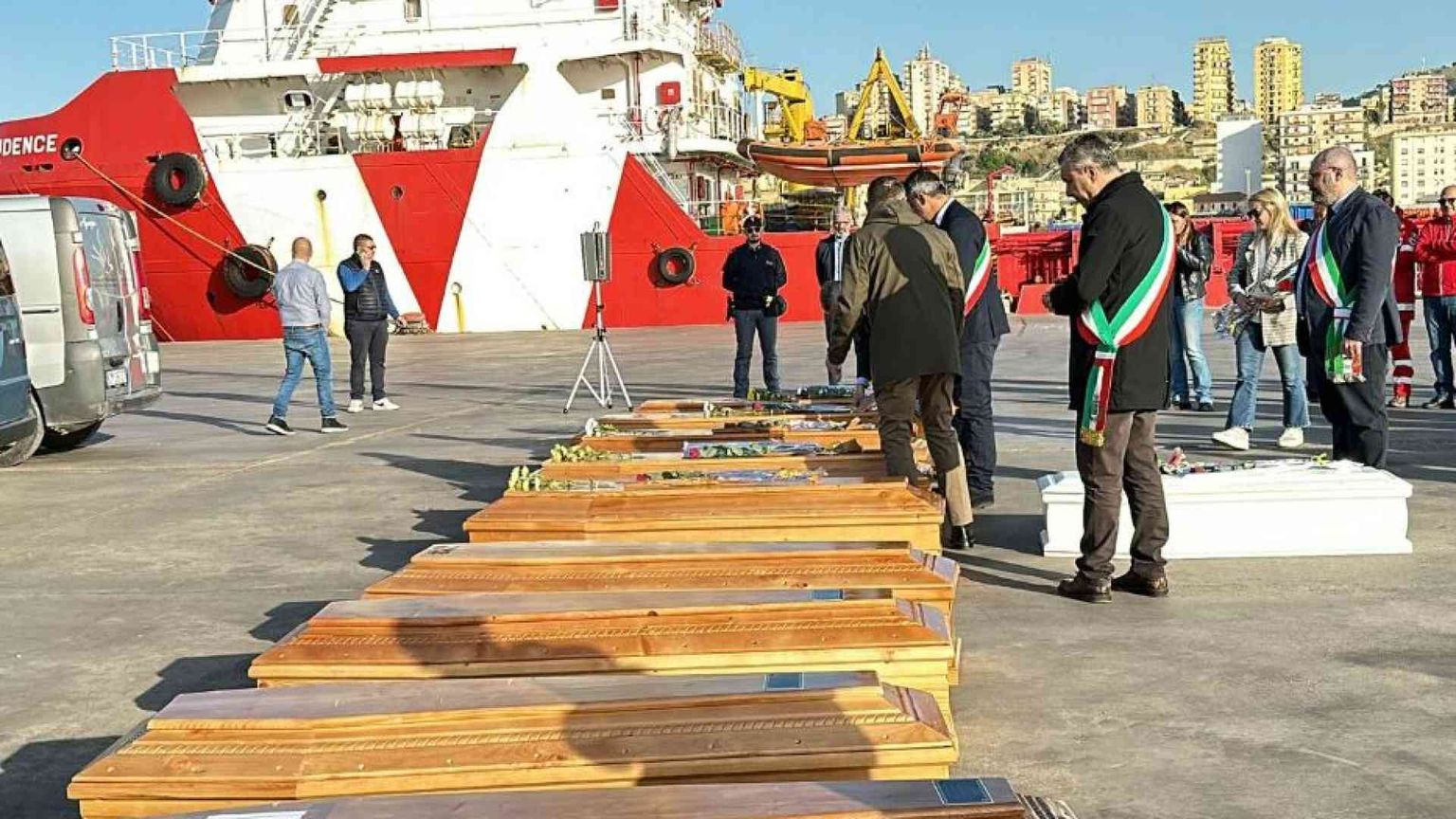 A Porto Empedocle la preghiera per le vittime degli ultimi due naufragi