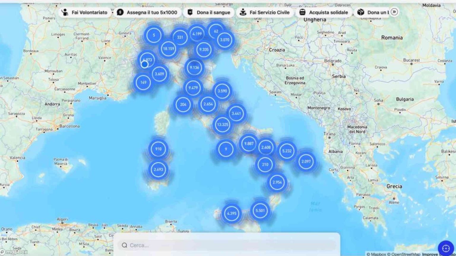 Vuoi far del bene? Un'app ti dice dove, vicino a te