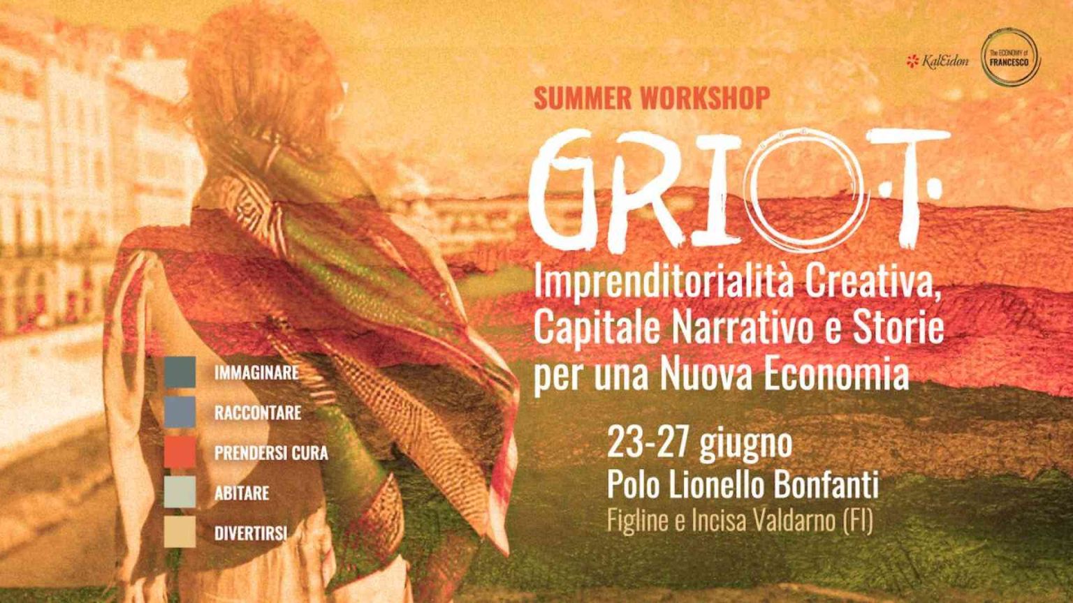 A Firenze il workshop Griot per raccontare imprese e ideali