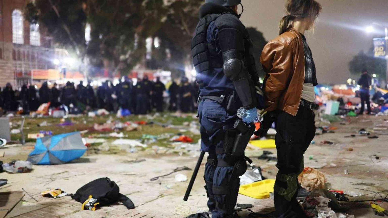 Violenze e scontri, nei campus Usa oltre 2mila fermati. L'appello di Biden