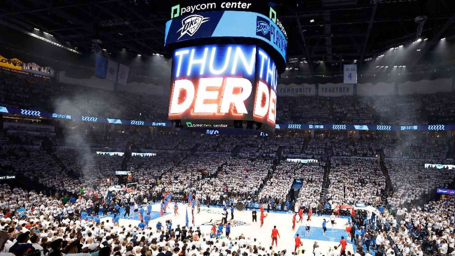 Oklahoma City, la preghiera prima dei canestri