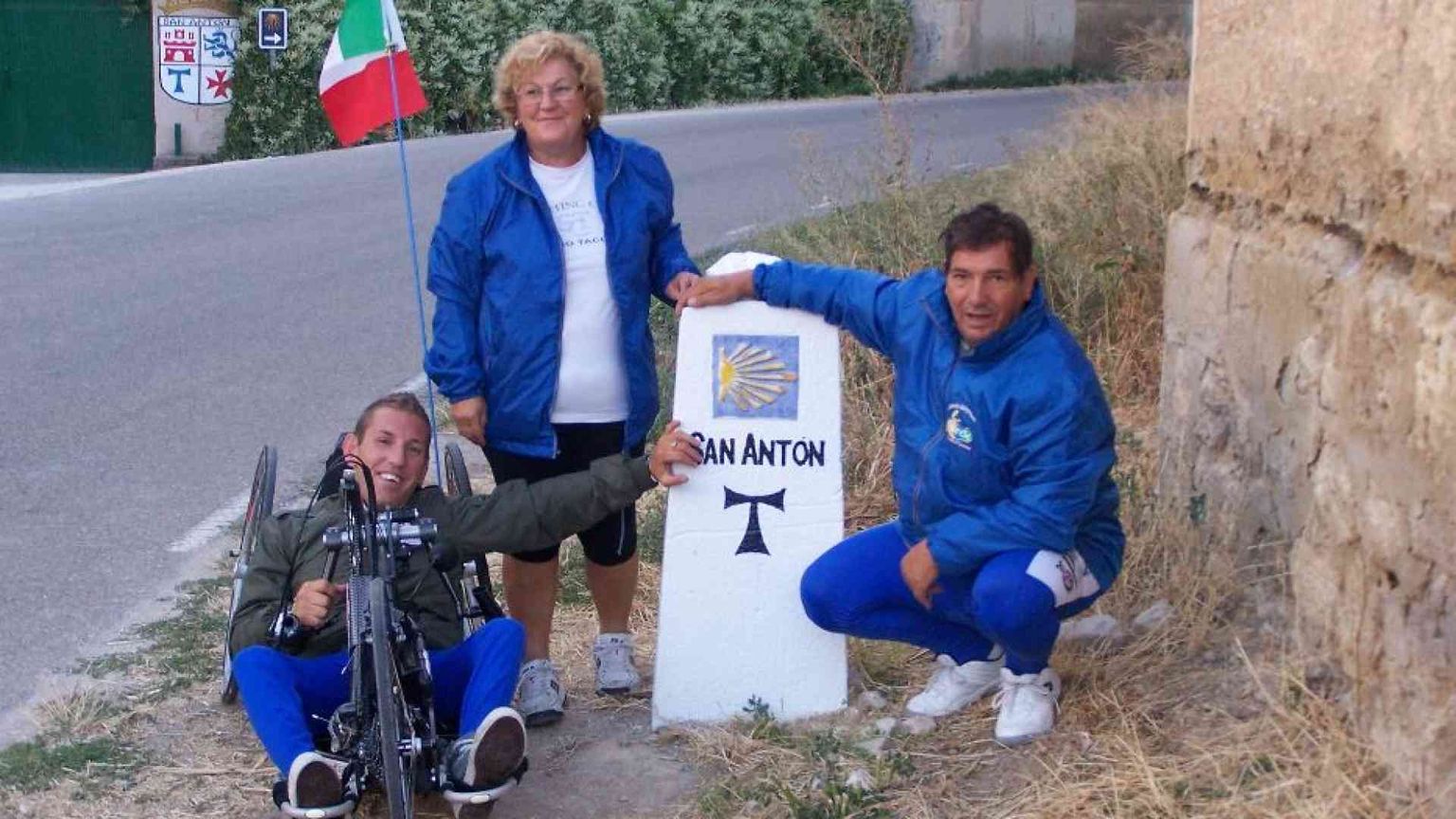 «In hand-bike sul Cammino di Santiago ho cambiato la vita della mia famiglia»