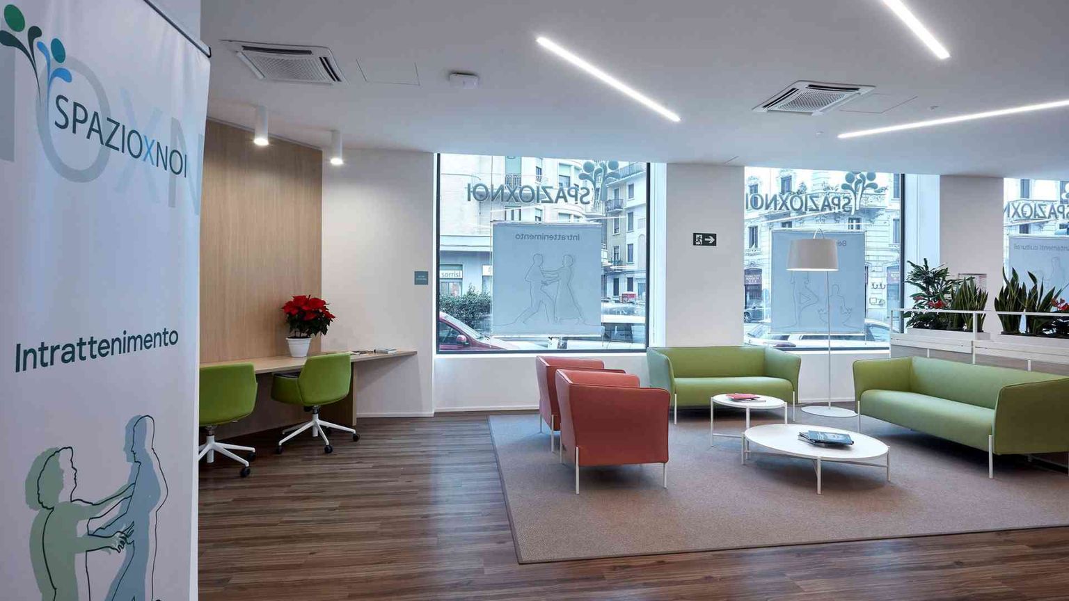 In un’ex filiale apre uno spazio per over 65