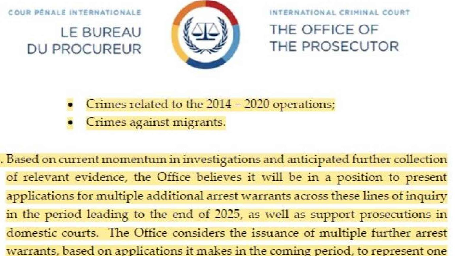 La corte dell'Aja verso nuovi mandati di cattura in Libia