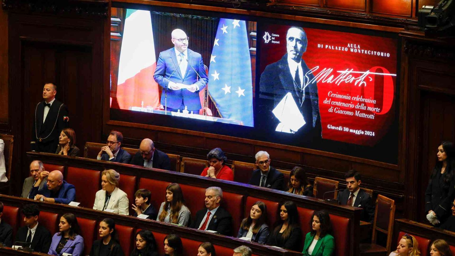La Camera dedica a Matteotti il suo scranno. E Meloni condanna il fascismo