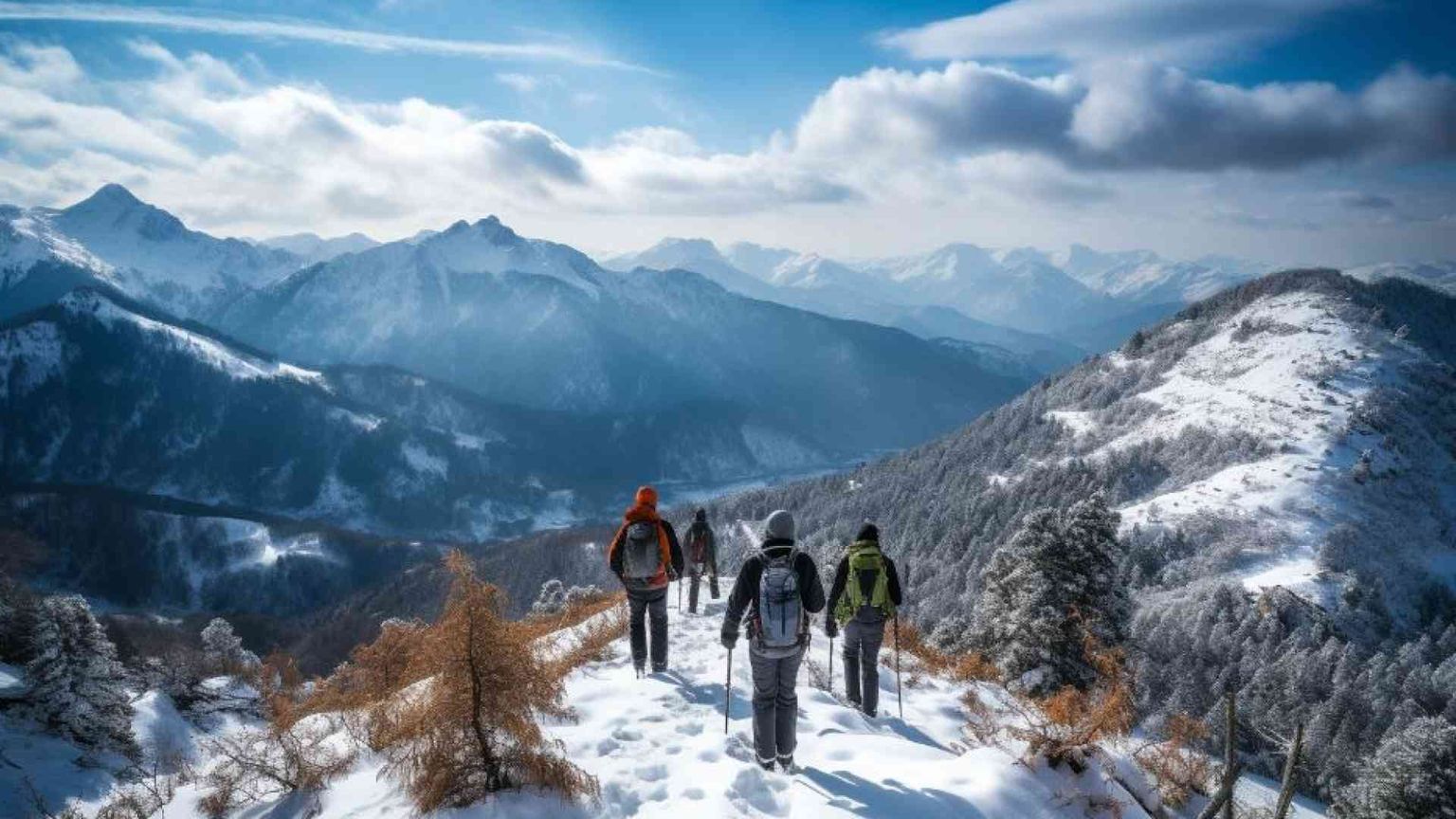 Non si va in montagna con le scarpe da ginnastica