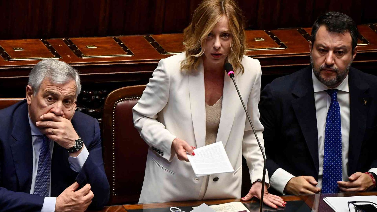 Meloni: «In Europa la maggioranza è fragile, non imponga le sue scelte»