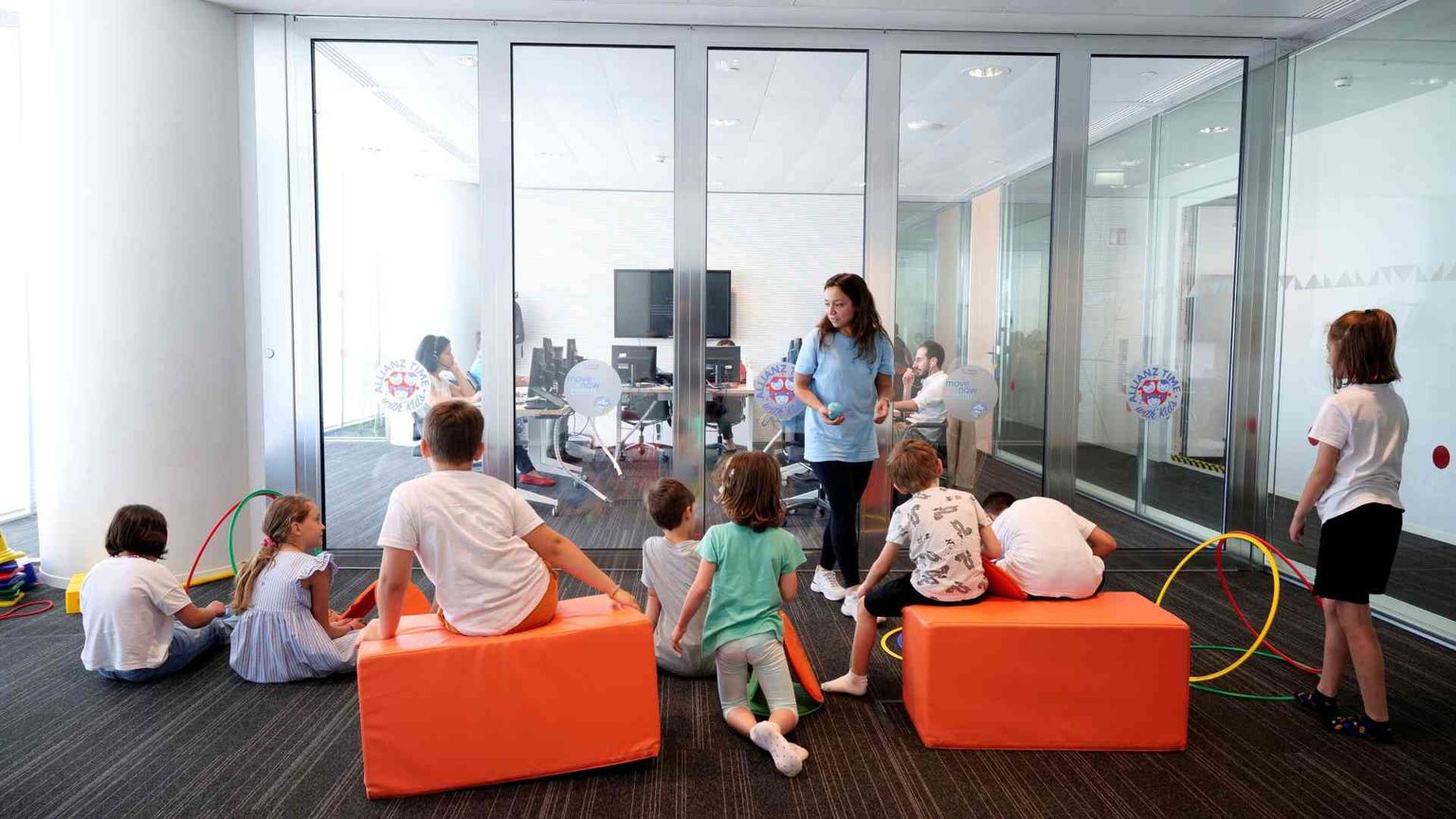 Il campus estivo nella torre Allianz all'insegna della condivisione