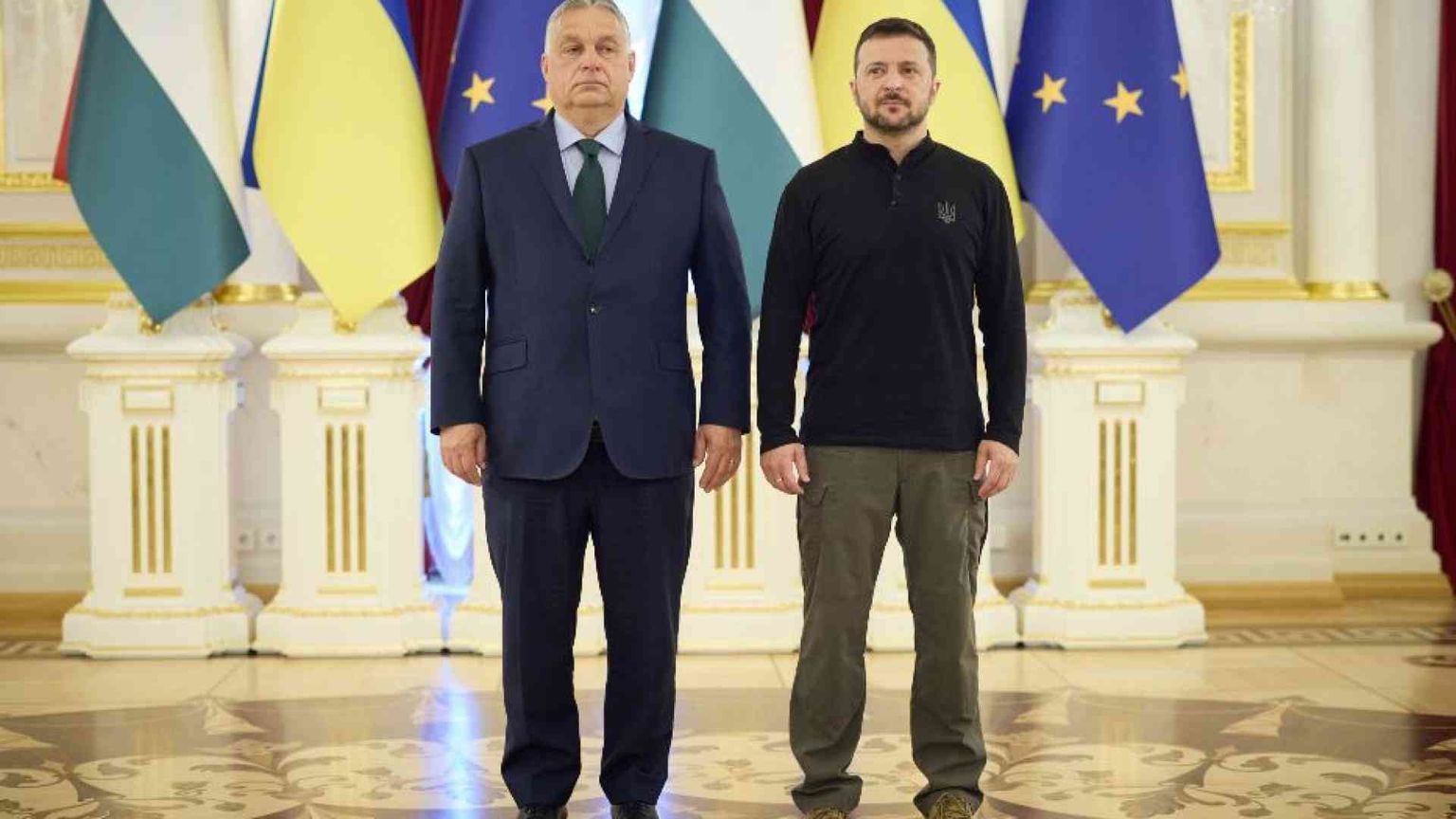 Orbán “suggerisce” a Zelensky la tregua con Putin, l'ucraino lo ignora